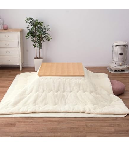 Amazon.co.jp : 無印良品 フランネルこたつふとん ブラウンチェック 小